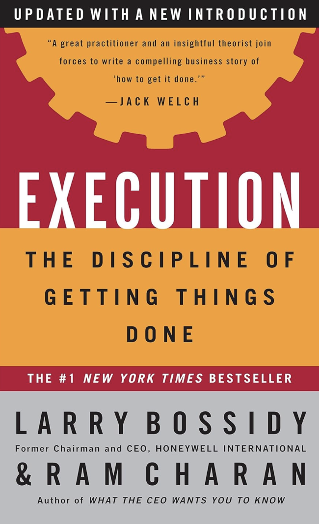 Execution — Larry Bossidy & Ram Charan
