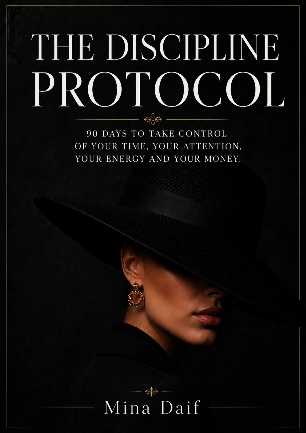 الغلاف الرسمي للكتاب الرقمي The Discipline Protocol